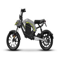 摩兽Pesgo plus电动车新国标智能跨骑长续航电助力电动自行车 太空灰 48V24Ah运动版