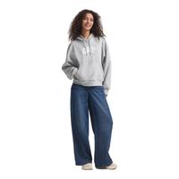 GAP女装秋季款经典logo碳素磨毛抓绒休闲连帽衫卫衣634443 灰色 M (165/84A)亚洲尺码