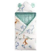 十月结晶 SH2260 婴幼儿抱被 舒适春秋款 有兔爰爰 90*90cm