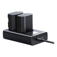 UGREEN 绿联 NP-FZ100 相机电池 两电一充套装 黑色