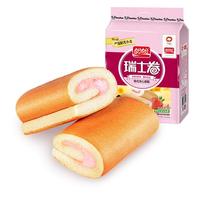 PANPAN FOODS 盼盼 瑞士卷 夹心蛋糕 草莓味 240g
