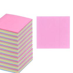 浩立信 京东PLUS:浩立信（LISON）76*76mm  100张/包 便利贴 彩色留言便签纸