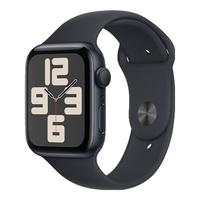 Apple 苹果 Watch SE 2023款 智能手表 GPS版 44mm 午夜色 橡胶表带 M/L