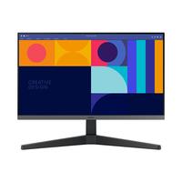 SAMSUNG 三星 27英寸 IPS FHD FreeSync 100Hz DP接口 支持壁挂 电脑 办公 电竞 显示器 LS27C330GACXXF