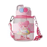 富光 塑料杯Tritan儿童水杯子学生双饮吸管杯大容量上学夏季男女生便携