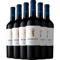 MONTES 蒙特斯 天使系列空加瓜古梅洛干型红葡萄酒 6瓶*750ml套装