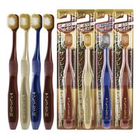 EBiSU 惠百施 65孔8列软毛宽头牙刷 4支