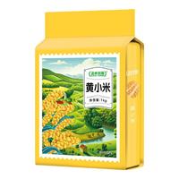 移动端、京东百亿补贴：盖亚农场 黄小米1kg 新米 月子米 小米粥五谷杂粮 粥米伴侣 早餐粥 真空装 黄小米 1kg*1袋