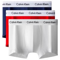 卡尔文·克莱 Calvin Klein 男士平角内裤套装 U2664G-I03 3条装(红色+白色+蓝色) M
