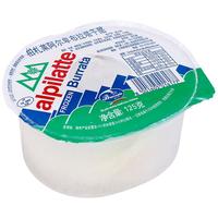 柏札莱阿尔卑 布拉塔奶酪125g 爆浆芝士球 意大利即食干酪 烘焙原料