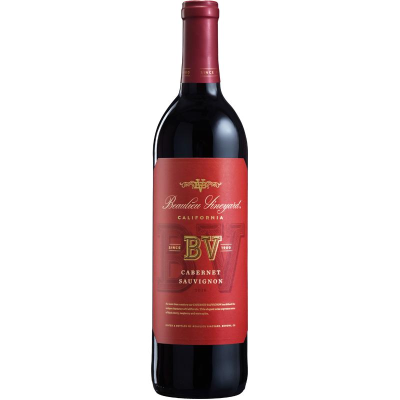 璞立酒庄 BV红酒美国加州原瓶进口赤霞珠干红葡萄酒750ML纳帕谷红酒整箱6支装 璞立酒庄加州赤霞珠bv红酒单支装