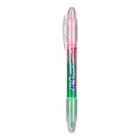 PILOT 百乐 SVW-15SL 双头荧光笔 粉红色/绿色 单支装