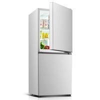 AUX 奥克斯 BCD-128K172L 直冷双门冰箱 128L 拉丝银