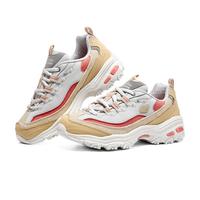 SKECHERS 斯凯奇 D'Lites 女子休闲运动鞋 149906/BUGY 棕红色/灰色 37