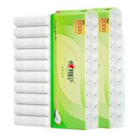 心相印卷纸茶语丝享卷纸家用加厚四层无芯卫生纸厕纸手纸家庭装纸巾 200克10卷2提 茶语丝享卷纸200克10卷2提