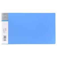 西玛（SIMAA）A5增值税发票文件夹 财务票据存储夹子 PP材质金属夹具资料文件夹板办公用品  6071 蓝色