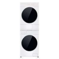 Panasonic 全变频 洗烘套装  白月光 12kg