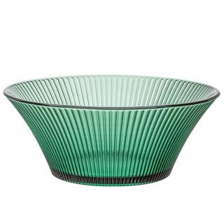 aglaia 艾格莱雅 百褶系列 玻璃碗 289ml 2只 祖母绿