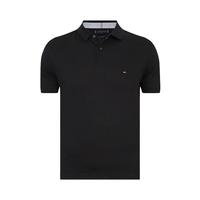 TOMMY HILFIGER 汤米·希尔费格 Polo衫短袖男士 BDS黑色 L