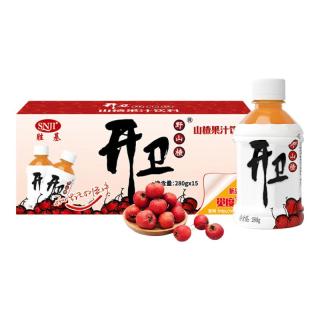 开卫 野山楂果汁饮料 280g*15瓶