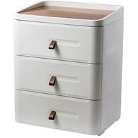 Jeko&Jeko 捷扣 BY-6606-4 收纳柜 4层 35.5*41*87.5cm 白色