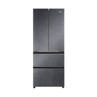 Haier 海尔 BCD-410WLHFD4DSLU1 风冷多门冰箱 410L 玉墨银