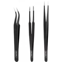 deli 得力 DL396003 镊子三件套