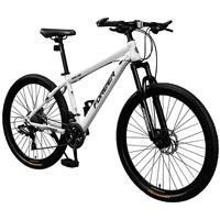 FOREVER 永久 山地车自行车成人男女变速碟刹越野珍珠白辐条轮24寸21速