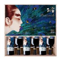 AUSWAN CREEK 天鹅庄 孔雀天赋20 杨丽萍联名款 科尔查瓜山谷赤霞珠干型红葡萄酒 6瓶*750ml套装 木盒礼盒装