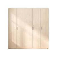 QuanU 全友 106302-2MYG 二门衣柜+三门衣柜 原木色 200*58*214cm