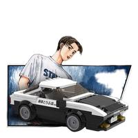 CaDA 咔搭 头文字D系列 C55014 藤原豆腐店丰田AE86 1:24