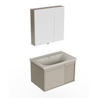 九牧(JOMOO)九牧浴室柜洗脸盆柜一体盆陶瓷一体盆洗手盆柜组合一体盆A2757 智能款-子母抽收纳 80cm