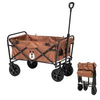 牧高笛 Line Friends 折叠营地车 NX21671001 布朗熊/棕色