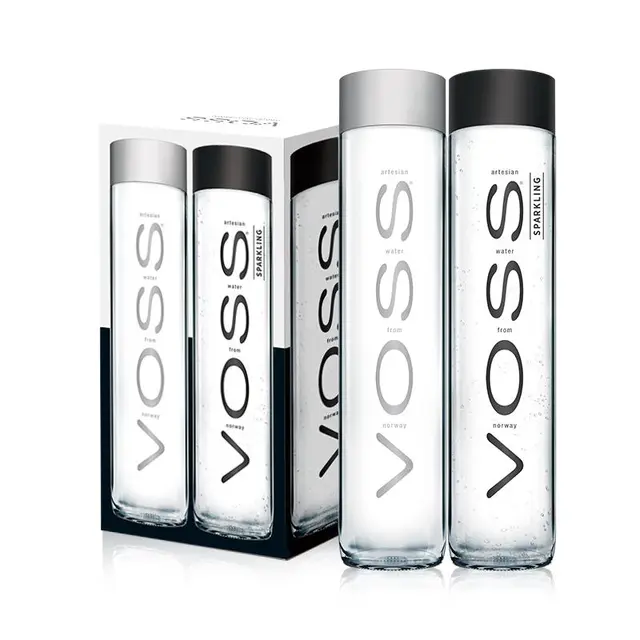 VOSS 芙丝 矿泉水苏打水组合装 800ml*2瓶（芙丝饮用天然泉水+芙丝苏打水饮料）