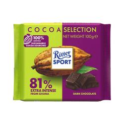 Ritter SPORT 加纳81%黑巧 100g