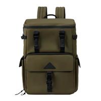 VENQUE范克户外旅行户外多功能摄影双肩包男背包防水相机电脑摄影包 马提尼橄榄绿