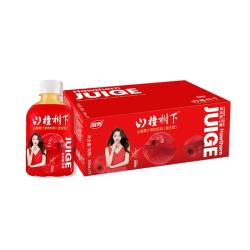 冠芳 山楂树下山楂汁果汁果肉饮料混合型 350ml*12瓶