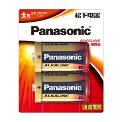 Panasonic 大号1号电池碱性干电池热水器煤气燃气灶手电筒电池碱性一号