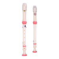 QIMEI 奇美 QM6A-1 6孔竖笛 C调高音 德式 粉色