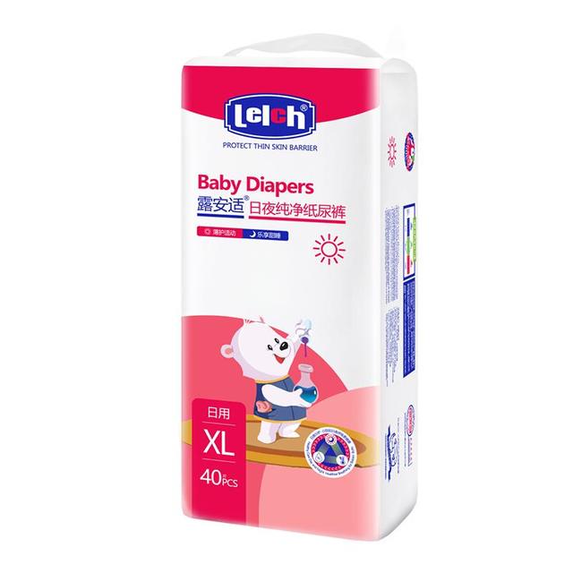 露安适 日夜纯净系列 纸尿裤 日用款 XL40片