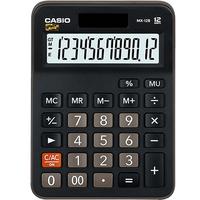 CASIO MX-12B 台式计算器 双电源款 黑色