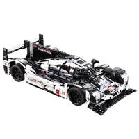 CaDA 咔搭 积木赛车系列 C61016 保时捷 919 混合动力赛车 手动版