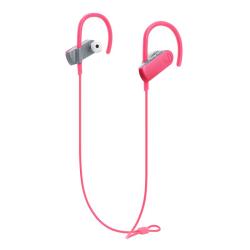 铁三角 ATH-SPORT50BT 入耳式颈挂式蓝牙耳机 粉色