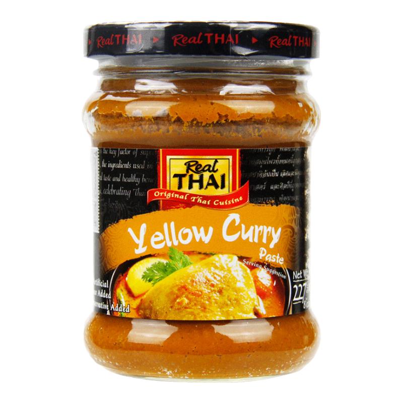 丽尔泰黄咖喱227g/瓶泰式料理鸡肉牛肉蔬菜椰浆泰国