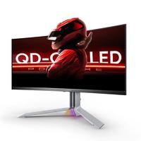 AOC 冠捷 保时捷联名款 PD34 34英寸 QD-OLED 显示器（3440*1440、240Hz、99% DCI-P3、HDR400）