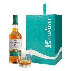 格兰威特 12年陈酿 苏格兰单一麦芽威士忌盒12年礼盒700ml 1瓶
