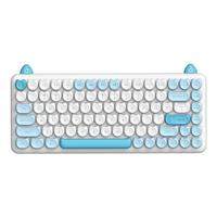 IQUNIX M80 无线蓝牙机械键盘 PBT键帽 萌萌波斯 青轴