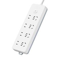 DELIXI 德力西 CD98J-LK4X4Z5 新国标插座 四位五孔+四位两孔 5m