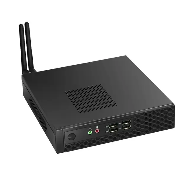 彩冠 迷你主机小电脑 客厅家用办公台式机 htpc minipc微型组装便携计算机 云终端桌面工控机