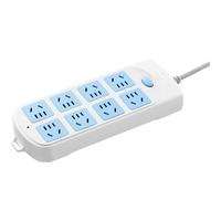 BULL 公牛 GN-604 新国标插排 八位五孔 白色 1.8m